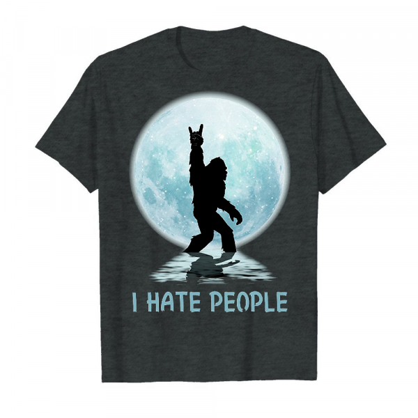 I Hate People Men's T-Shirt Dark Heather