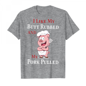 I Like My Pork Pulled Men's T-Shirt Sport Grey