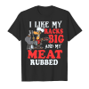 I Like My Racks Big Men's T-Shirt Black