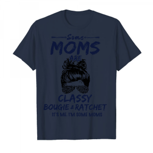 Some Moms Are Classy Men's T-Shirt Navy