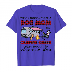 Tough Enough To Be A Dog Mom Men's T-Shirt Iris